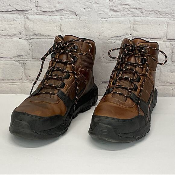 Wolverine Work Boots Men's Size 10 M Durashocks Flex Leather Oil/Slip Resistant - Picture 4 of 13